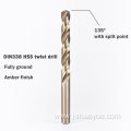 Twist Drill Bits Shank Copper Alloy and Softer